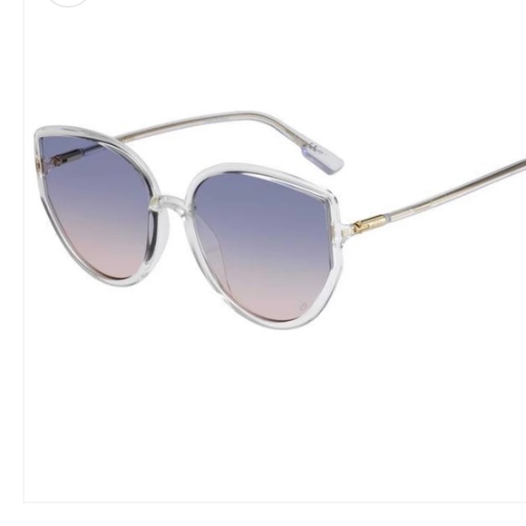 NIB Christian Dior Stellaire SOSTELL4S-900-AJ Clear frame with 2 Dior Case - Picture 3 of 8